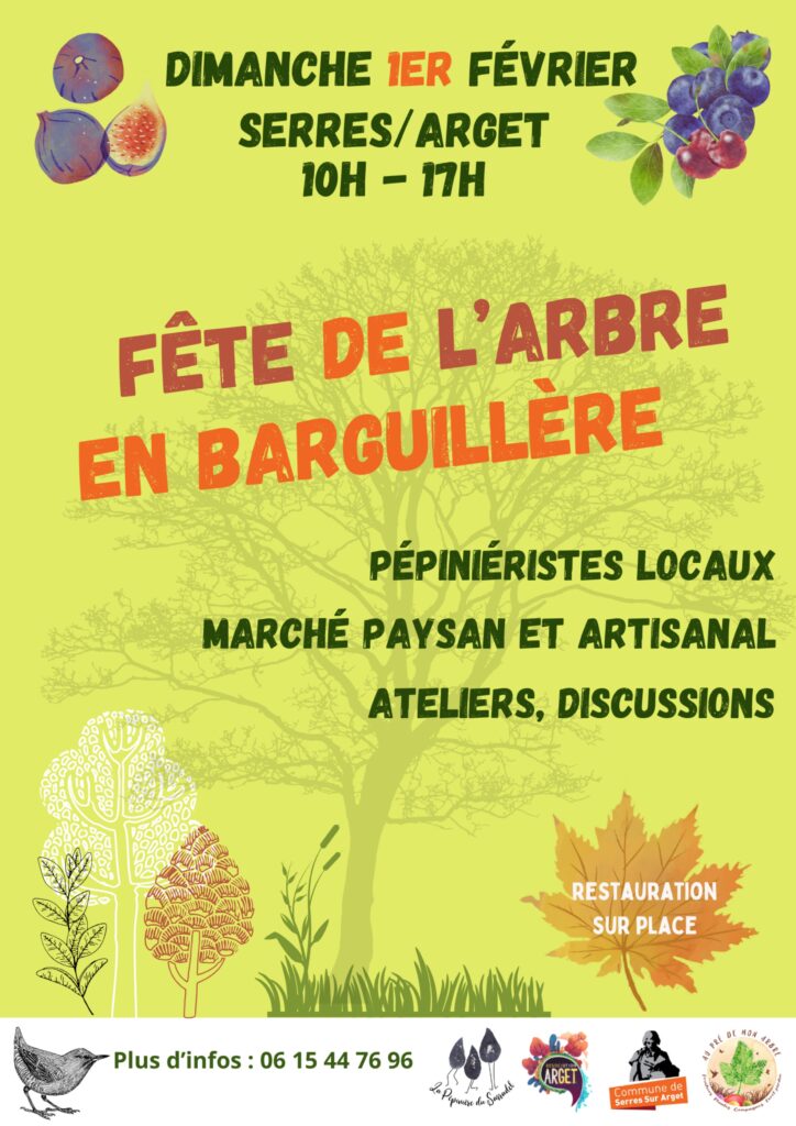 Affiche Fete des arbres 1er fevrier 2026