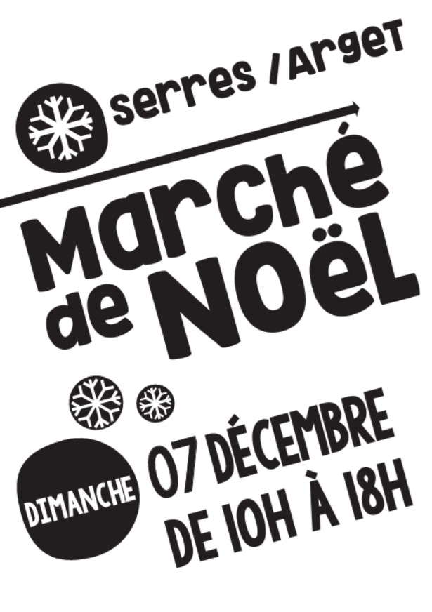 Affiche Marche de Noel 7 dec 2025