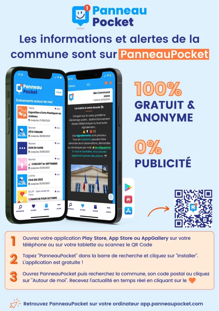 Affiche PanneauPocket